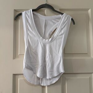 White Sleeveless Women's Top